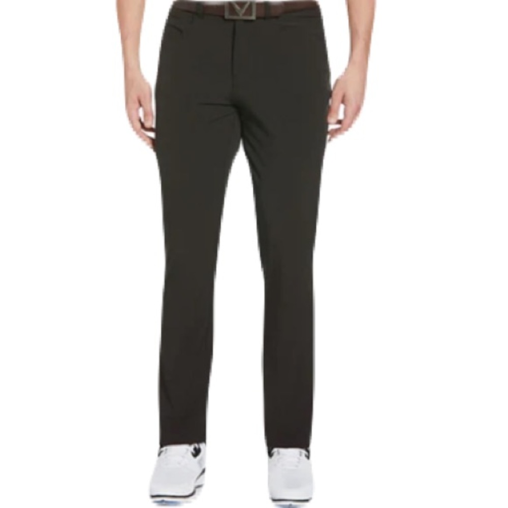 Callaway Golf Pants 5 Pocket Stretch Black 40 X 30 NEW